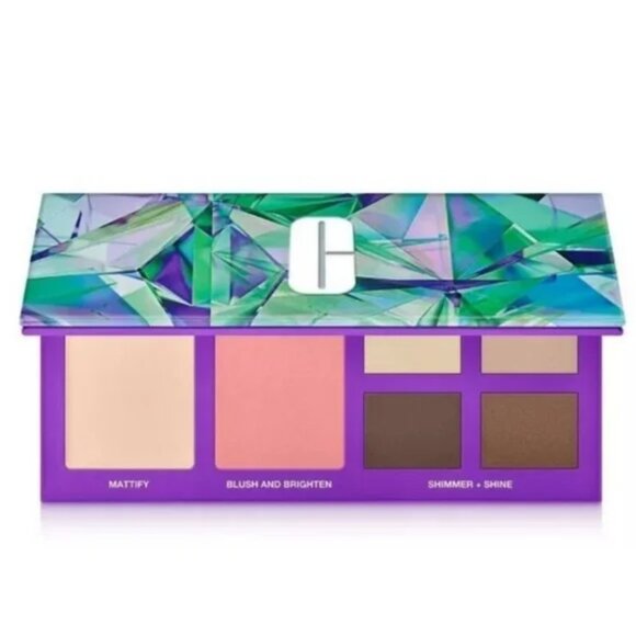 NIB ✅ Clinique 'GOOD TO GLOW'  All-in-One Palette MEDIUM TO DEEPER ✨ BNIB - Picture 1 of 6